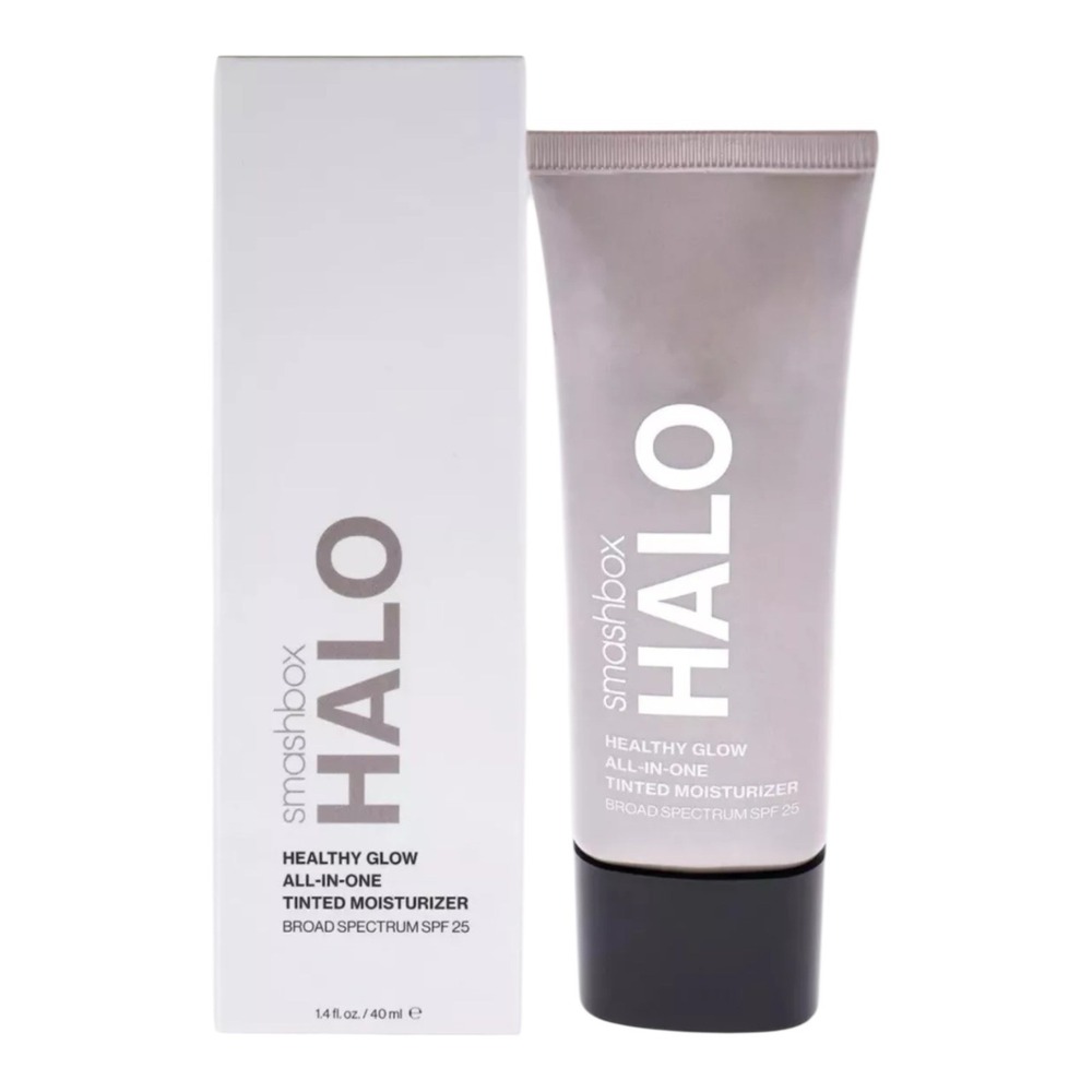 SmashBox Halo Healthy Glow All In One Tinted SPF25 Moisturizer 1.4 OZ Dark Deep